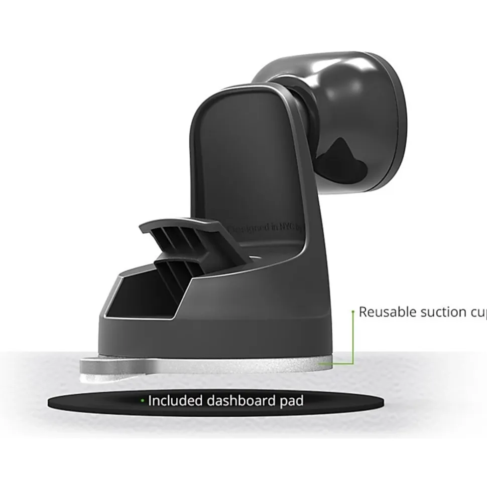 iOttie iTap 2 Magnetic Dashboard And Windshield Mount, Black, HLCRIO156
