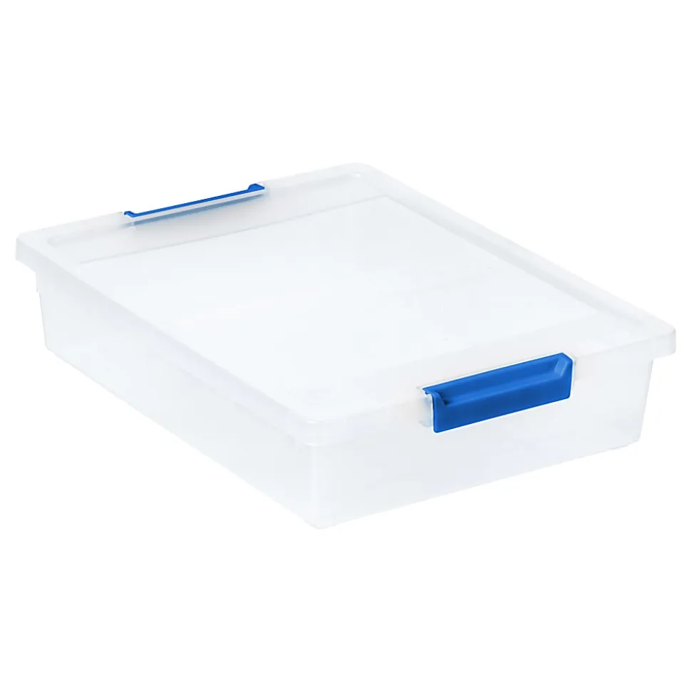 Iris Clip Box, 5.5 Qt, Clear, Pack Of 4 Boxes