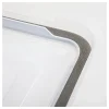 IRIS Letter and Legal Size WEATHERTIGHT File Box, 10 7/8"H x 14 1/2"W x 18"D, Clear, Pack of 6