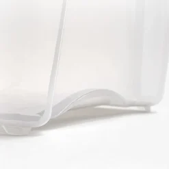 Iris® Stack & Pull™ Storage Box, 4.75 Gallon, Clear/Gray