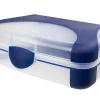 It's Academic Overmolded School Box, 2 3/4 H x 5 1/2 W x 8 1/2 D, Navy