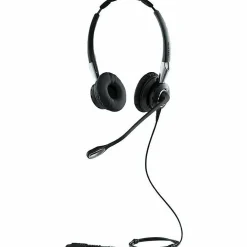 Jabra BIZ 2400 II QD Headset - Stereo - Quick Disconnect - Wired - Over-the-head - Binaural - Supra-aural - Noise Canceling - Black