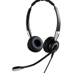 Jabra BIZ 2400 II QD Headset - Stereo - Quick Disconnect - Wired - Over-the-head - Binaural - Supra-aural - Noise Canceling - Black