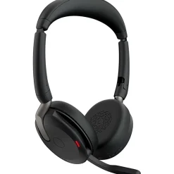 Jabra Evolve2 65 Flex Headset - Stereo - Wireless - Bluetooth - 98.4 ft - 20 Hz to 20 kHz - On-ear - Binaural - 2669999988901