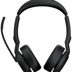 Jabra Evolve2 55 Headset - Stereo - Wireless - Bluetooth - 98.4 ft - 20 Hz to 20 kHz - On-ear - Binaural - 2559998989901