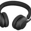 Jabra Evolve2 65 UC Stereo - Headset - on-ear - Bluetooth - wireless - USB-A - noise isolating - black