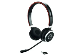 Jabra Evolve 65 UC stereo - Headset - on-ear - Bluetooth - wireless - NFC