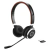 Jabra Evolve 65 UC Stereo (SME) - Headset - on-ear - Bluetooth - wireless - USB - noise isolating