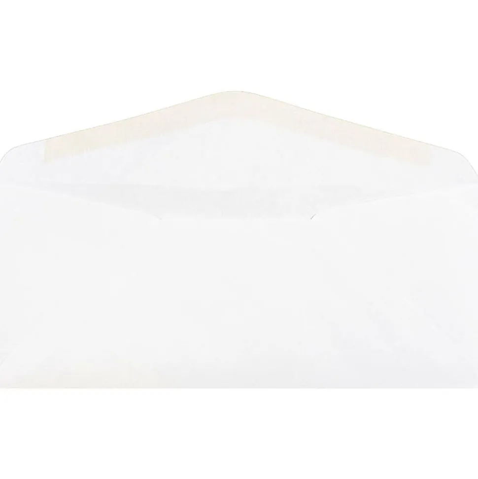 JAM Paper® Booklet Commercial-Flap Envelopes, #11, Gummed Seal, White, Pack Of 500 Envelopes