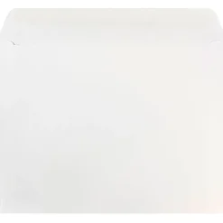JAM PaperĀ® Booklet Envelopes, 10 x 13, Gummed Seal, White, Pack Of 25