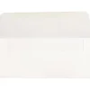 JAM Paper® Booklet Money Envelopes With Gummed Closure, 3" x 6 11/16", White, Pack Of 25