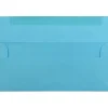 JAM PAPER #10 Business Colored Envelopes, 4 1/8 x 9 1/2, Blue Recycled, 25/Pack