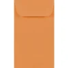 JAM PAPER #3 Coin Business Colored Envelopes, 2 1/2 x 4 1/4, Brown Kraft Manila, 25/Pack