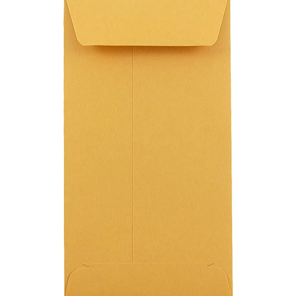 JAM PAPER® #5.5 Coin Business Envelopes, 3 1/8" x 5 1/2", Brown Kraft, Pack Of 25