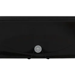 JAM PaperĀ® Expanding File, 6" Expansion, 5-1/2" x 11", Black