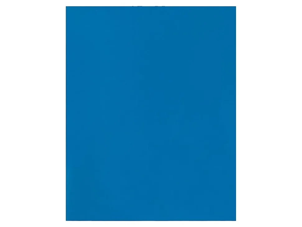 JAM Paper® Glossy 2-Pocket Presentation Folders, Blue, Pack of 6