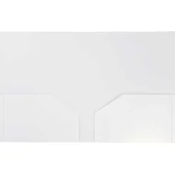 JAM Paper® Heavy-Duty 2-Pocket Plastic Presentation Folders, 9