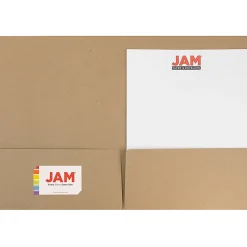 JAM Paper® Matte 2-Pocket Presentation Folders, 9