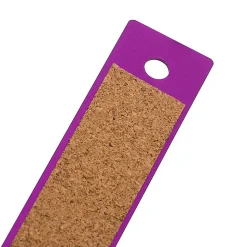 JAM PaperĀ® Non-Skid Stainless-Steel Ruler, 12", Purple