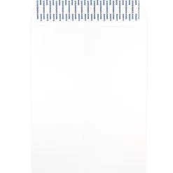 JAM PaperĀ® Open-End Envelopes, 9" x 12", Peel & Seal Closure, White, Pack Of 50 Envelopes