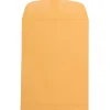 JAM Paper® Open-End Envelopes, 7-1/2" x 10-1/2", Brown Kraft, Pack Of 100 Envelopes