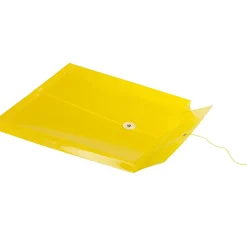 JAM Paper® Open-End Plastic Envelopes, Letter-Size, 9 3/4