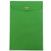 JAM Paper® Open-End 6" x 9" Catalog Envelopes, Clasp Closure, 30% Recycled, Green, Pack Of 10