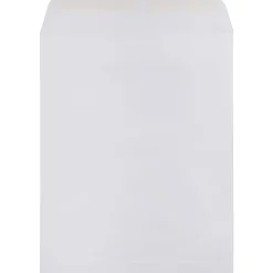 JAM PaperĀ® Open-End 11 1/2" x 14 1/2" Catalog Envelopes, Gummed Seal, White, Pack Of 25