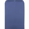 JAM Paper® Open-End 9" x 12" Catalog Envelopes, Gummed Closure #10 1/2, Presidential Blue, Pack Of 25