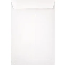 JAM PaperĀ® Open-End 6" x 9" Envelopes, Gummed Closure, White, Pack Of 50 Envelopes