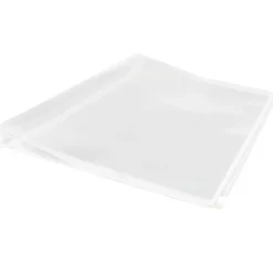 JAM Paper® Plastic Envelopes, Zipper Closure, Letter-Size, 9 3/4