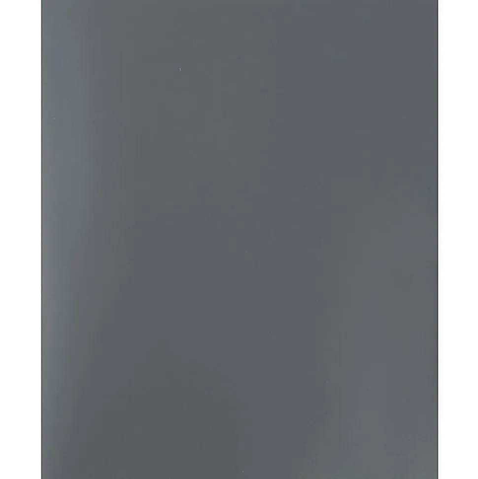 JAM Paper® Plastic 2-Pocket POP Folders, 9 1/2" x 11 1/2", Gray, Pack Of 6