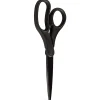 JAM Paper® Precision Scissors, 8", Pointed, Black