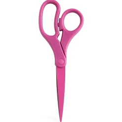 JAM Paper® Precision Scissors, 8", Pointed, Pink