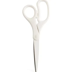 JAM Paper® Precision Scissors, 8", Pointed, White