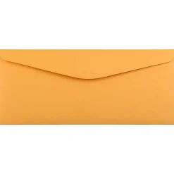 JAM PAPER #11 Recycled Envelopes, 4 1/2 x 10 3/8, Brown Kraft Manila, 25/Pack