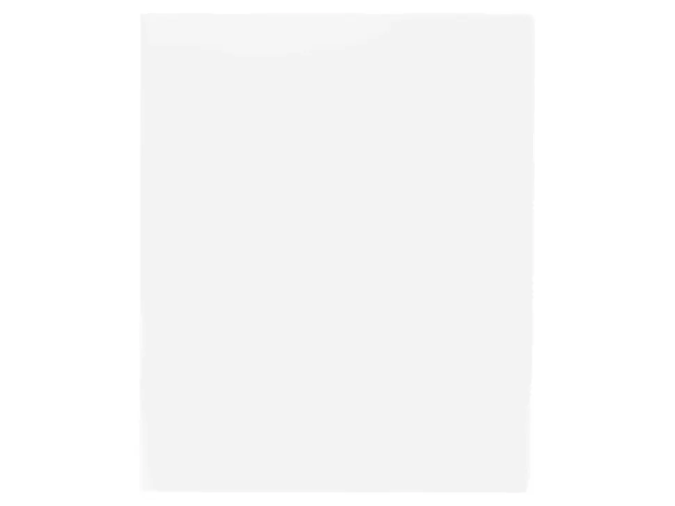 JAM Paper® Regular-Weight 2-Pocket Plastic Presentation Folders, 9" x 12", Clear, Pack Of 6