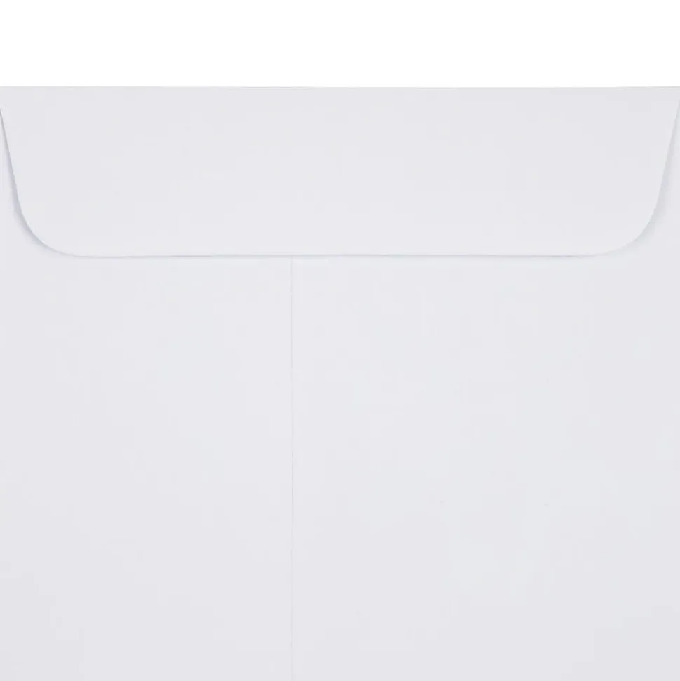 JAM PAPER 1 Scarf Open End Catalog Envelopes, 4 5/8 x 6 3/4, White, 25/Pack