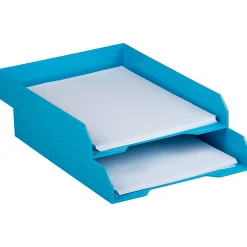 JAM Paper® Stackable Paper Trays, 2