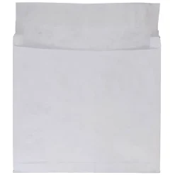 JAM Paper® Tyvek® Booklet 13"H x 10"W x 2"D Envelopes, Peel & Seal Closure, White, Pack Of 100 Envelopes
