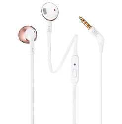 JBL In-Ear Headphones With Microphone, JBLT205RGD