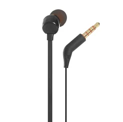 JBL Wired Earbud Headphones, JBLT110BLK