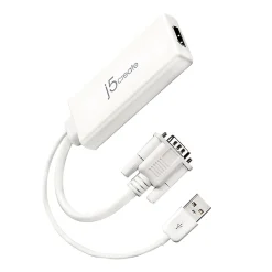 j5create® HDMI-To-VGA Adapter, 10