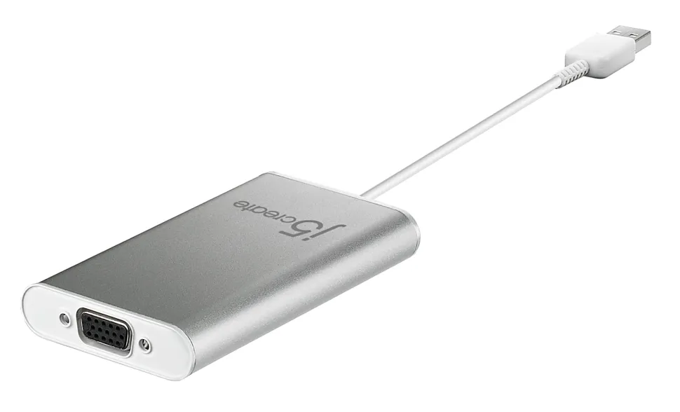 j5create JUA210 Display Adapter, USB 2.0 To VGA