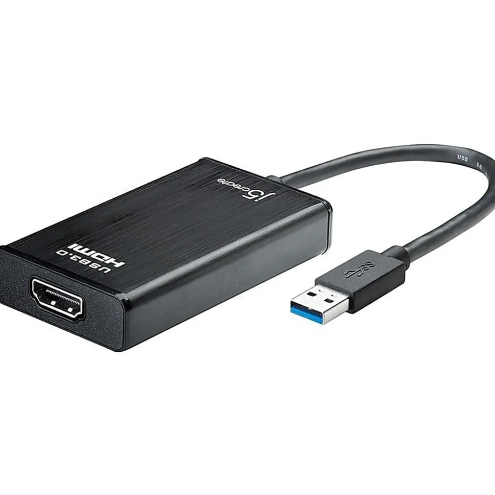 j5create® JUA350 Display Adapter, USB 3.0 To HDMI