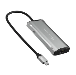 j5create 4K 60 Elite USB-C Travel Docking Station, 0.62