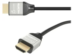 j5create® Male 4K Ultra HD HDMI Cable, 6 FT, Black, JDC52