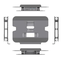 j5Create Multi-Angle 4K Docking Stand, 11.4