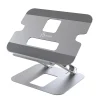 j5create Multi-Angle Laptop Stand, 11-7/16”H x 8-15/16”W x 2-1/8”D, Gray/Silver, JTS127