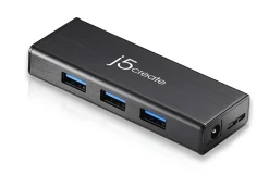 j5create 4-Port USB 3.0 Hub, JUH340